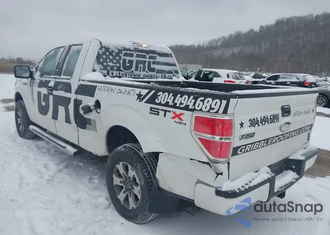 2012 Ford F-150 Stx from USA, damaged, VIN 1FTFX1EF7CFA19087